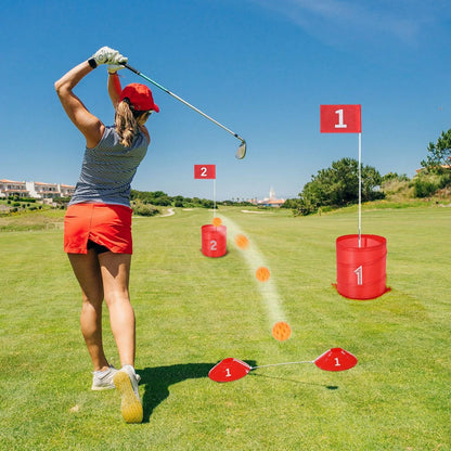 Portable 9-Hole Backyard Golf Game for All Ages