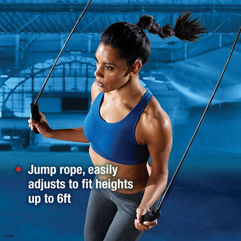 Adjustable Home Gym Kit for Toning and Strength Training, Multicolor