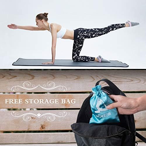 Women's Non-Slip Yoga Socks with Grips - Ideal for Pilates, Barre, and Hospital Use, Sizes 5-10