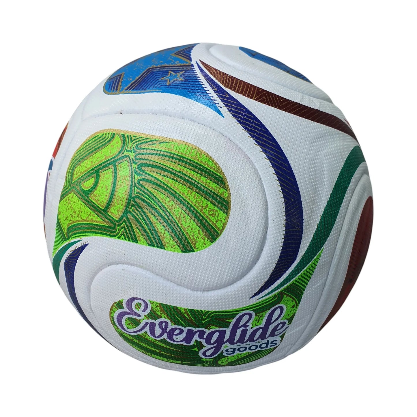 Professional Size 5 Match Soccer Ball – Thermo-Bonded Seamless PU Football for Training and Competition, Waterproof Design