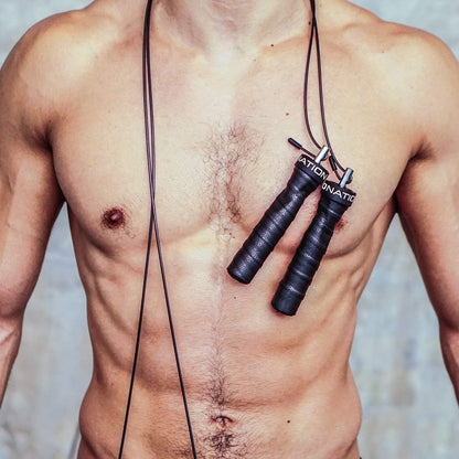 Weighted Jump Rope for Men and Women - 1 Pound Adjustable Heavy Speed Rope with Removable Weights for CrossFit, Cross Training, and Boxing