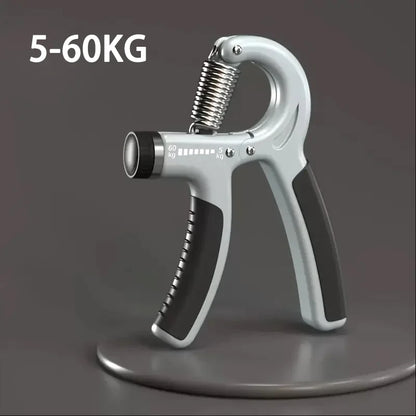 Adjustable Grip Strengthener for Hand and Wrist - 5-60/100/150Kg Resistance Levels for Muscle Recovery and Fitness Training